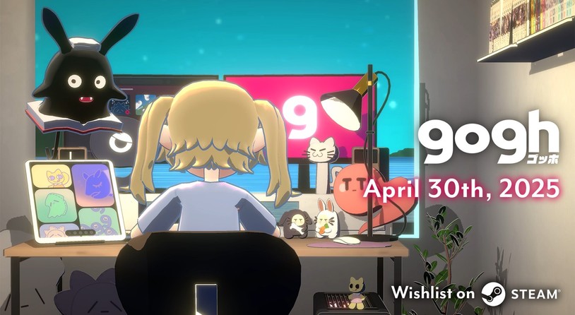 虚拟形象×专注力PC游戏《gogh：Focus with Your Avatar》4月30日发售